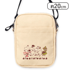 【左向き】ムーミン スマホショルダーバッグ