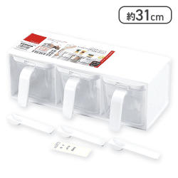 クローブ 調味料ストッカー3個組