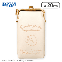 【しろくま】すみっコぐらし おしゃれウォレット付きスマホショルダーポーチ