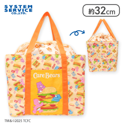 【オレンジ】Care Bears 巾着保冷バッグ