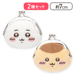 【ちいかわ＆くりまんじゅう】ちいかわ ミニがま口ポーチ
