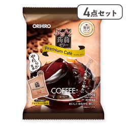 【4点セット】ぷるんと蒟蒻 プレミアムカフェ コーヒー味※賞味期限:2026/05/31