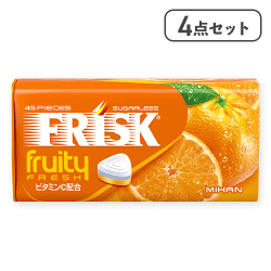 【4点セット】フリスク フルーティーフレッシュ みかん※賞味期限:2026/07/31