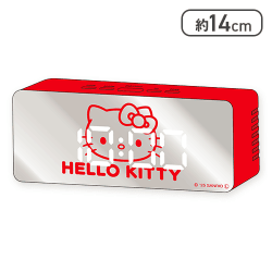 【レッド】ハローキティ ミラークロック