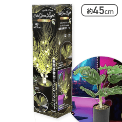 【パームツリー】フェイクグリーンライト パームツリー＆モンステラ 2