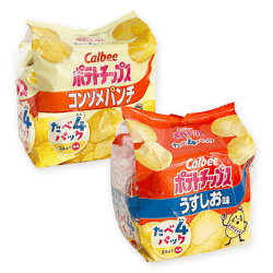 ポテトチップスたべよんパック２種セット※賞味期限:2026/02/28