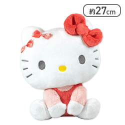 【ハローキティ】サンリオキャラクターズ リボンおすわりドールBIGタイプ1
