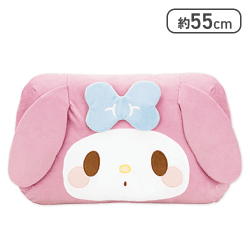 【マイメロディ】サンリオキャラクターズ むきゅむきゅかどまるクッション