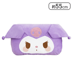 【クロミ】サンリオキャラクターズ むきゅむきゅかどまるクッション