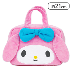 【マイメロディ】サンリオキャラクターズ フェイスふわふわバッグ