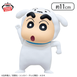 【シロしんちゃん】クレヨンしんちゃん コスプレしんちゃんフィギュア〜カンタム・ロボしんちゃんとシロしんちゃん〜