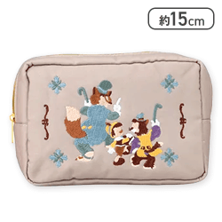 【ピノキオ】ディズニーキャラクター 刺繍ポーチ