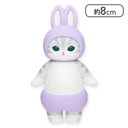 【パープル】mofusand うさにゃんフィギュア2
