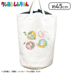 【カラフル】クレヨンしんちゃん お片付けもできるドでか！ランドリーバッグ〜みんなでパジャマパーティだゾ！〜