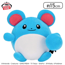 【マリル】ポケットモンスター しっぽみてみて！ぬいぐるみ〜ピカチュウ・ミュウ・マリル〜