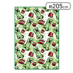 マインクラフト 大きな毛布：クリーパー