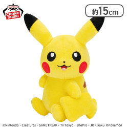 【ピカチュウ】ポケットモンスター しっぽみてみて！ぬいぐるみ〜ピカチュウ・ミュウ・マリル〜