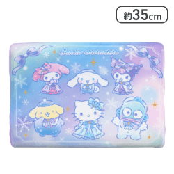 【みんな】サンリオキャラクターズ スノーレインボー低反発まくら