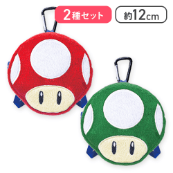 【スーパーキノコ＆1UPキノコ】スーパーマリオ ちびリュック