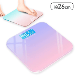 【パープル×ピンク】スマートデジタルヘルスメーター