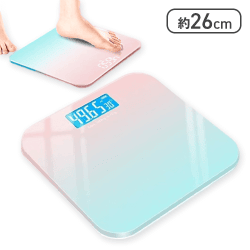 【ピンク×ブルー】スマートデジタルヘルスメーター