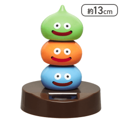 【スライムタワー】ドラゴンクエスト　AM　ぐらぐらソーラーフィギュア　メタルかがみもち＆スライムタワー