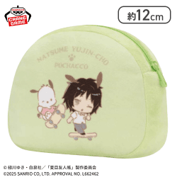 【田沼×ポチャッコ】夏目友人帳×サンリオキャラクターズ ふわふわポーチvol.2