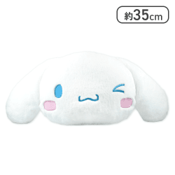 【シナモロール】サンリオキャラクターズ 顔デカクッション7