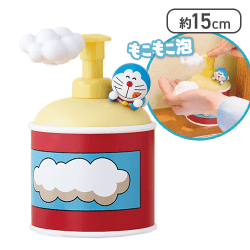 【にっこり】ドラえもん　雲かためガス風ハンドソープボトル