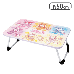 おジャ魔女どれみ×サンリオキャラクターズ 折りたたみテーブル