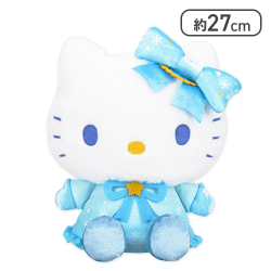 【キティ】サンリオキャラクターズ スノーレインボードールBIGタイプ1