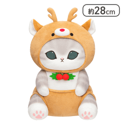 【トナカイ】mofusand クリスマスにゃんBIGぬいぐるみ