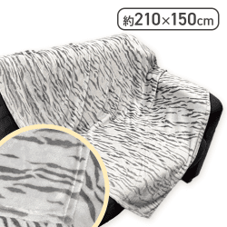 【サバトラ】猫柄ＢＩＧブランケット