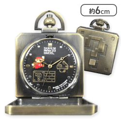 【マリオ＆スーパーキノコ】スーパーマリオブラザーズ ポケットウォッチ