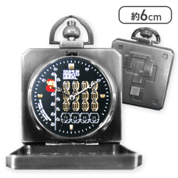 【マリオ＆コイン】スーパーマリオブラザーズ ポケットウォッチ