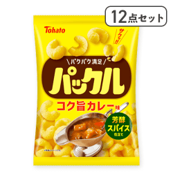 【12点セット】パックル コク旨カレー味※賞味期限:2026/05/01