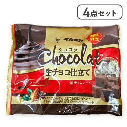 【4点セット】ショコラ生チョコ仕立てプレーン※賞味期限:2026/08/31