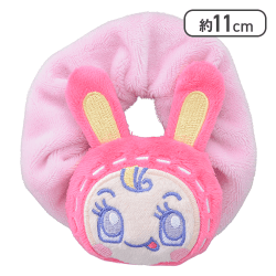 【ベリエちゃん】ナルミヤキャラクターズ　マスコット付シュシュ