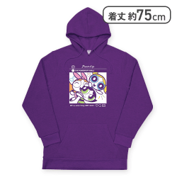【パープル】パワーパフガールズ スウェットパーカー