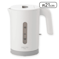 「ERETTO」“mono” 電気ケトル1.0ℓ