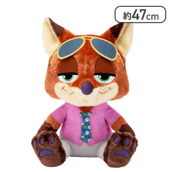ズートピア２ スーパーラージぬいぐるみ “ニック・ワイルド”
