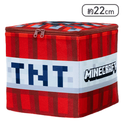 【TNT】マインクラフト 収納BOX：クリーパー：TNT