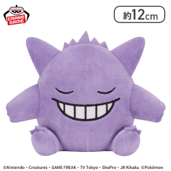 【眠り】ポケットモンスター いろんなおかおぬいぐるみ〜ゲンガー〜