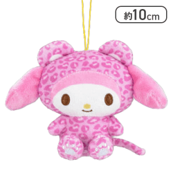 【マイメロディ】サンリオキャラクターズ ヒョウかぶりちょいデカマスコット