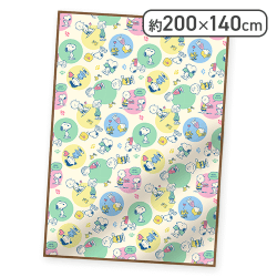 【アイボリー】スヌーピー超BIGフランネル毛布 2025