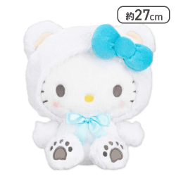 【ハローキティ】サンリオキャラクターズ ホワイトベアドールBIGタイプ