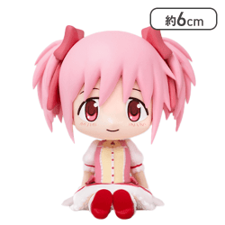【鹿目まどか】魔法少女まどか☆マギカぺたっとおすわりフィギュア