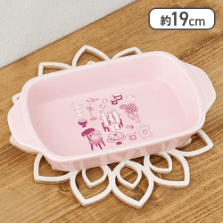 【ニョロニョロ(ピンク)】ムーミン グラタン皿