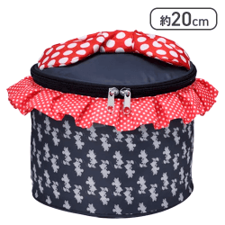 【ミニーマウス】ディズニーキャラクター プラチナムザッカビッグポーチ RIBBON! RIBBON!