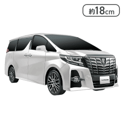 【ホワイト】RC　TOYOTA　ALPHARD(0083)